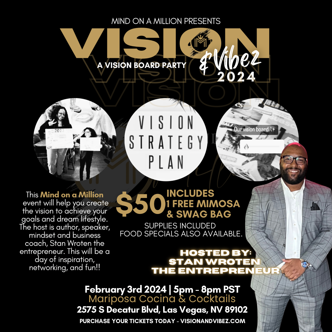 Vision & Vibez 2024 Vision Board Party