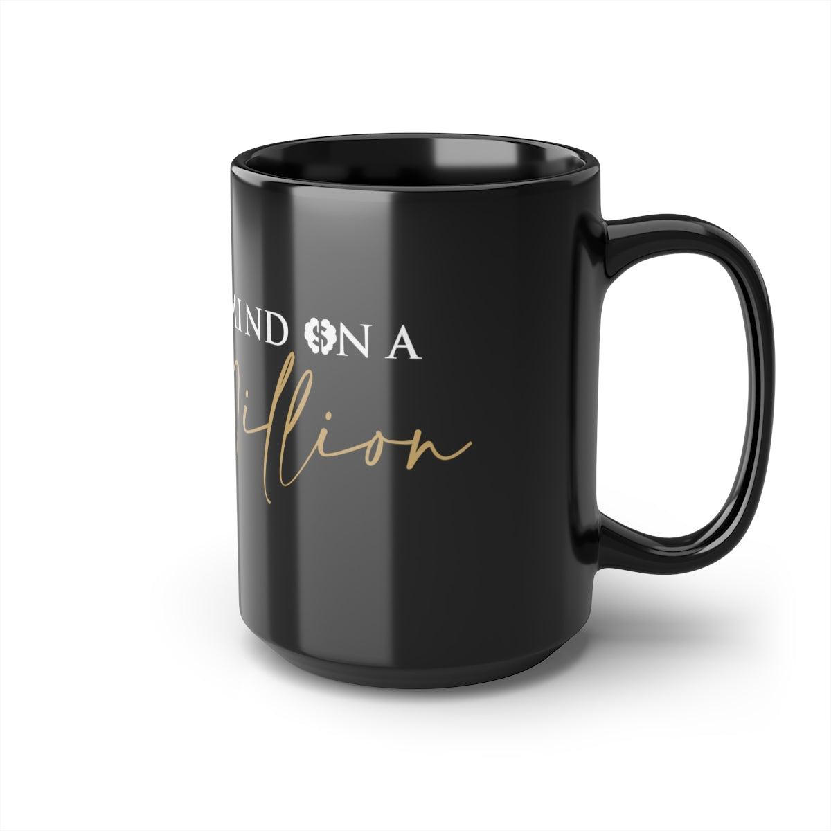 Black Mug, 15oz